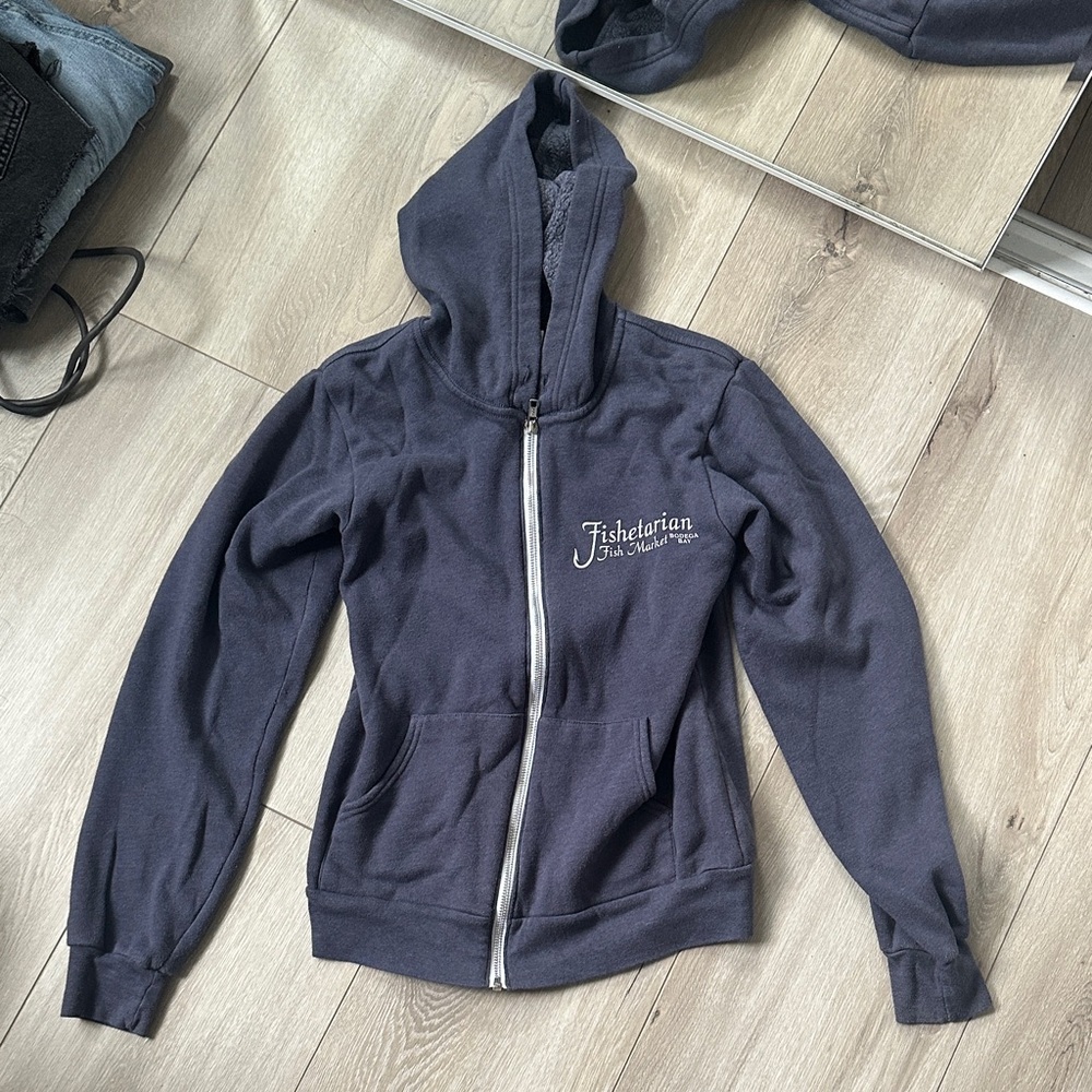 Bella Canvas Soft Fleece Hoodie in Gray